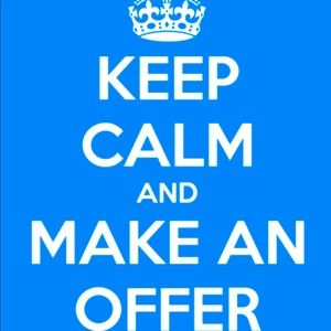 Reasonable offers accepted!